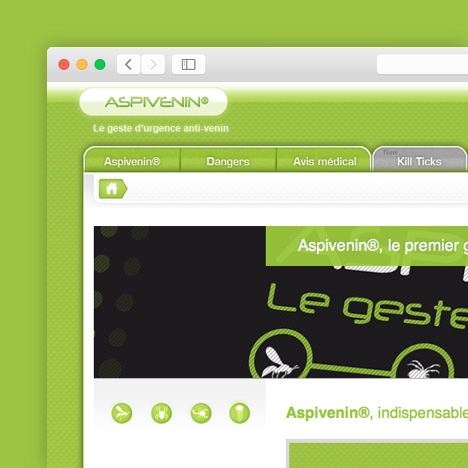 Site Internet Aspivenin